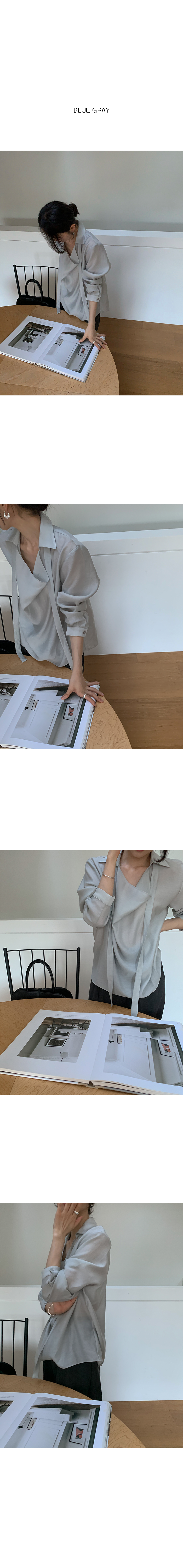 兩穿垂墜感襯衫-2