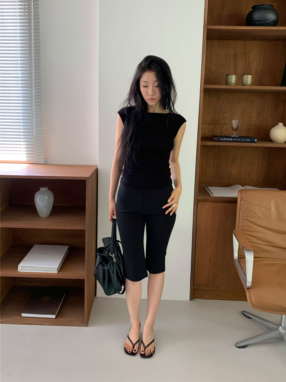 法式慵懶美背背心