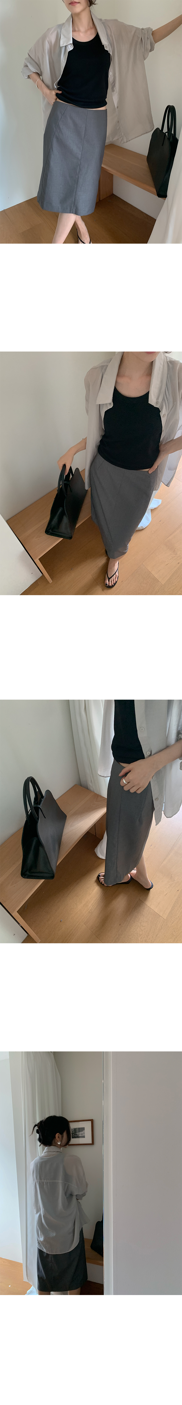 簡約圓領無袖背心-6