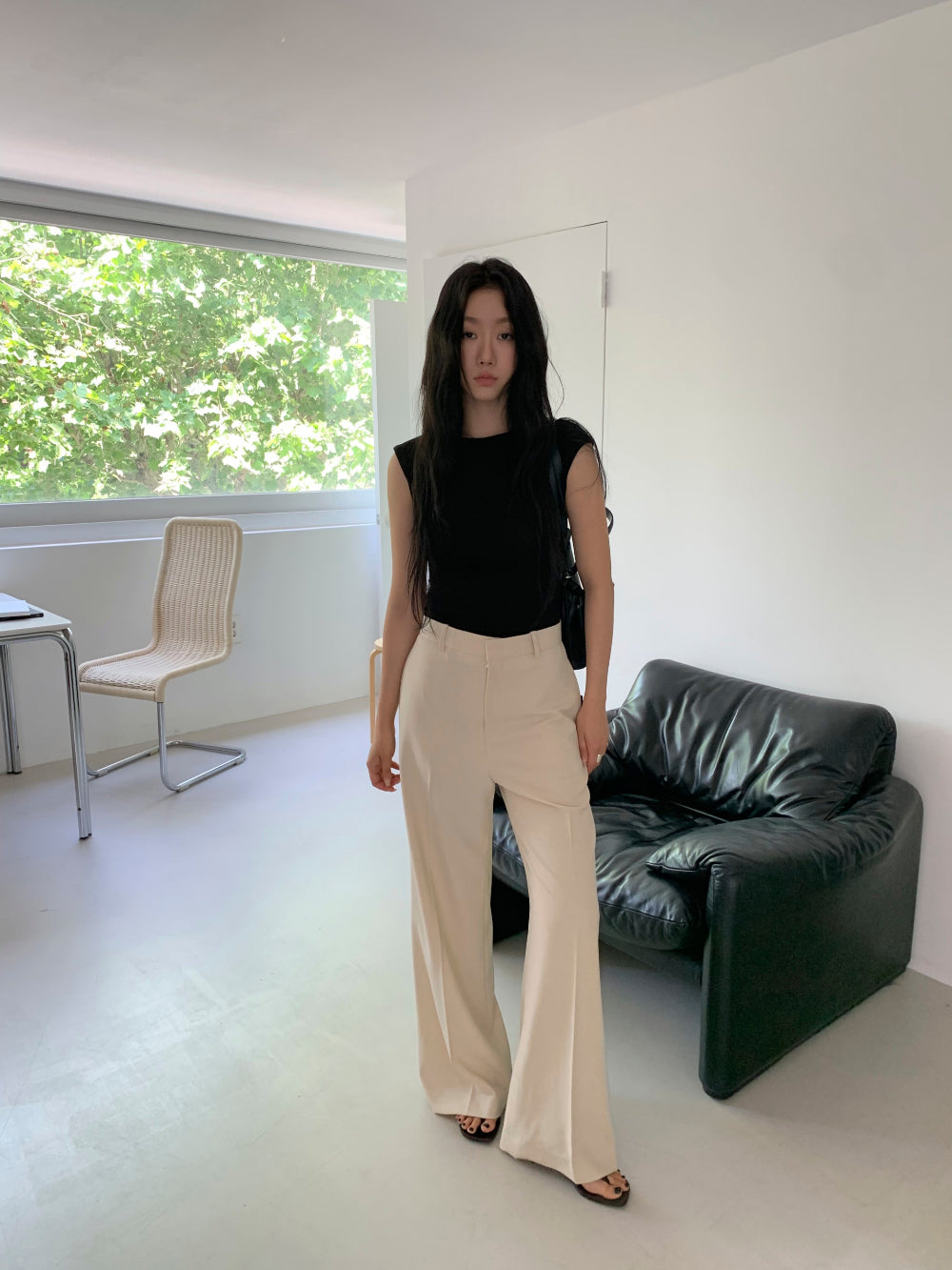 法式慵懶美背背心