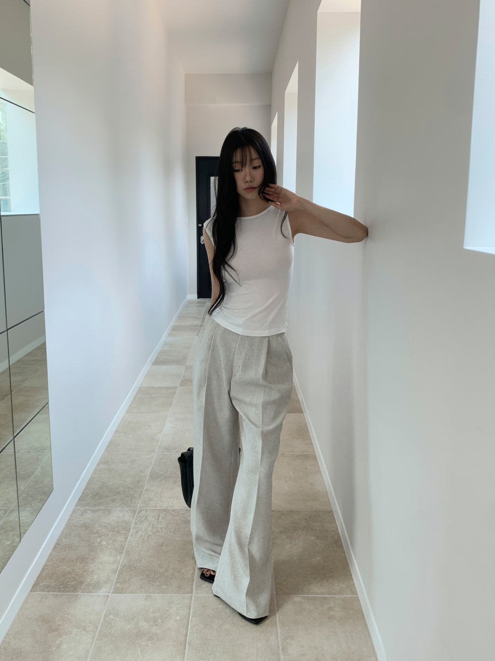 法式慵懶美背背心-9