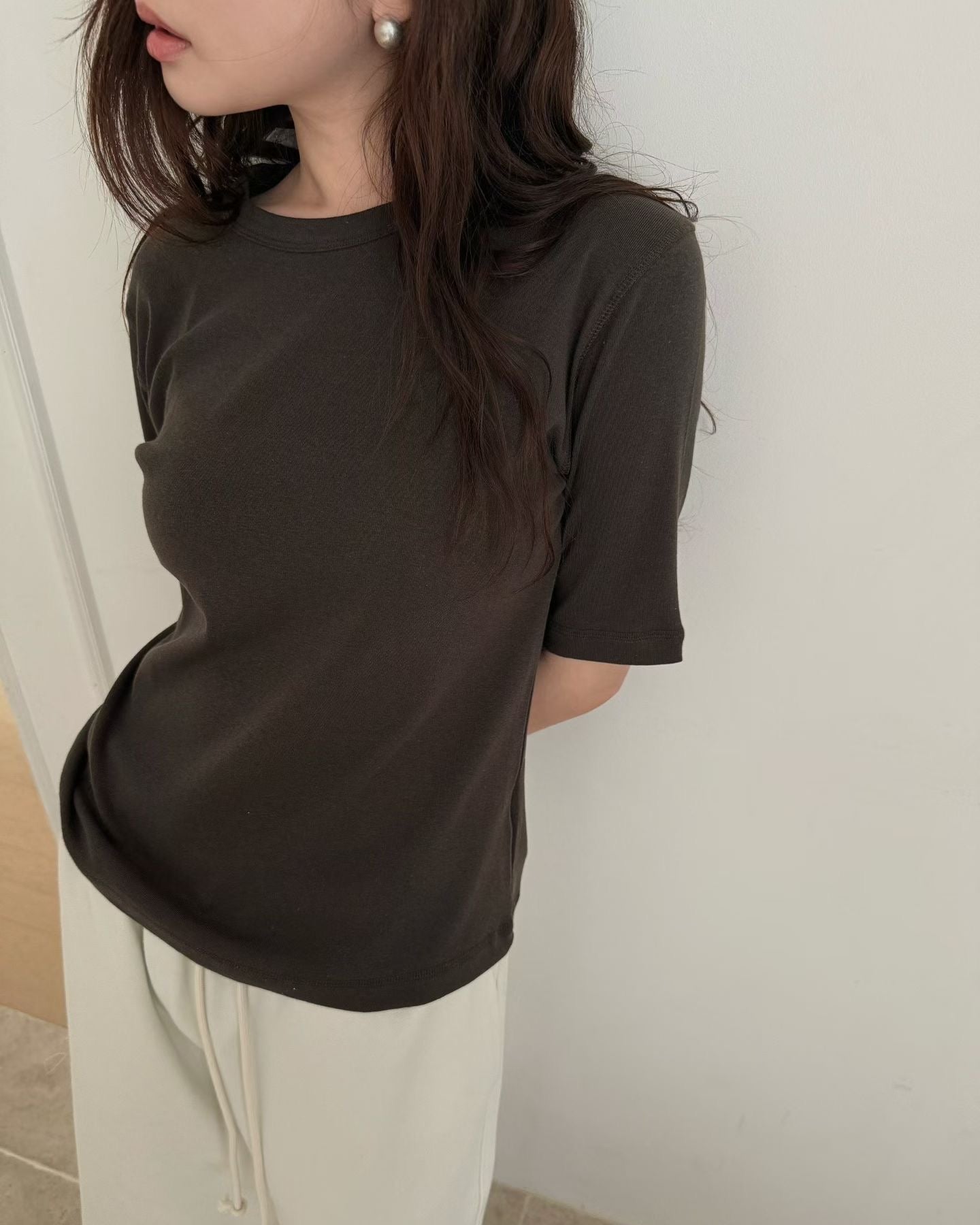 柔膚半袖上衣 Half Sleeve Top