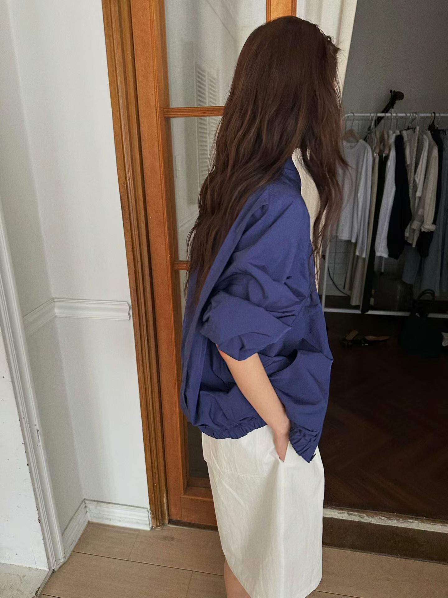 輕薄尼龍拉鍊外套 Light Nylon Zip Jacket