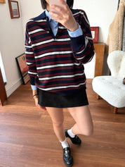 For Geeks... Calm discipline in stripes. A quiet rule of preppy form.