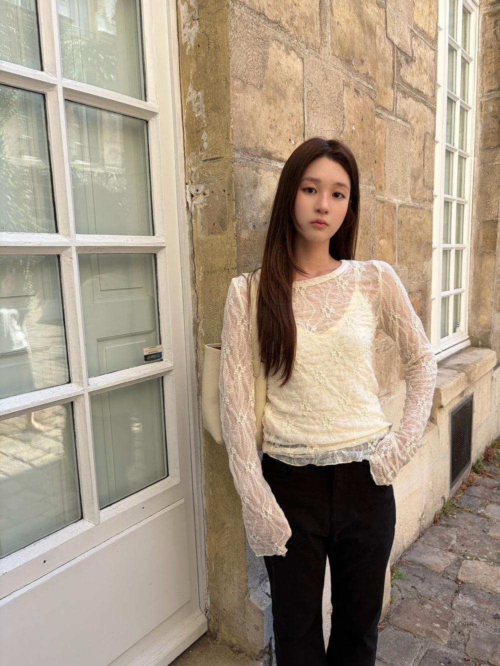 簡約俐落純棉九分卡普里褲