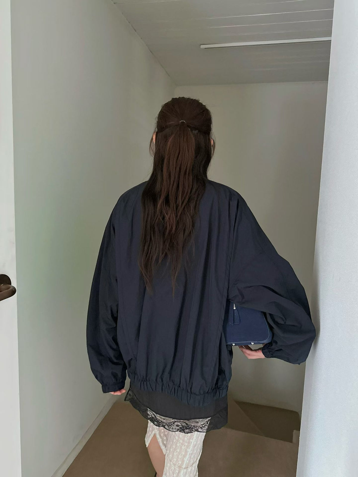 輕薄尼龍拉鍊外套 Light Nylon Zip Jacket