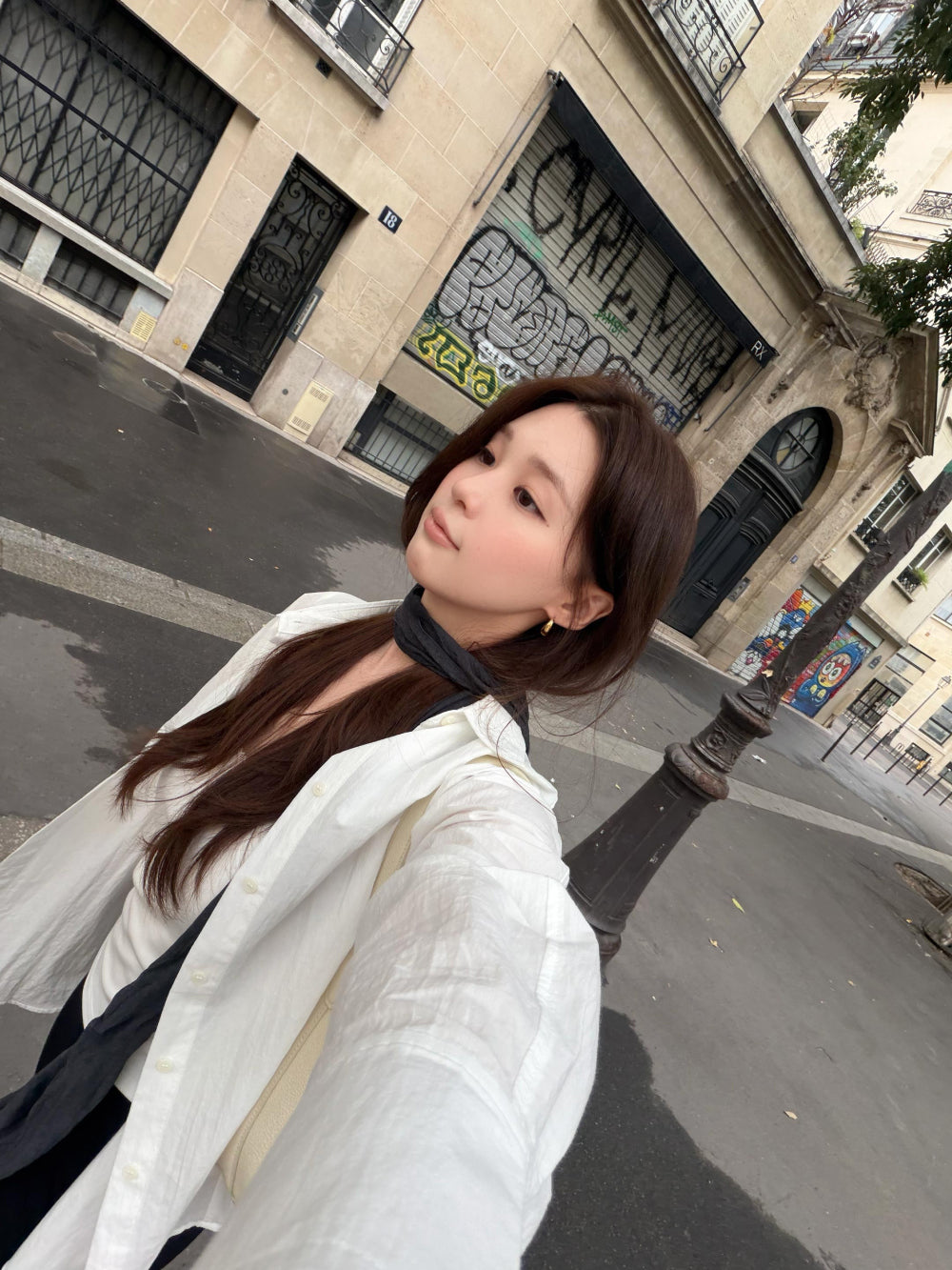 簡約修身下擺開衩卡普里內搭褲