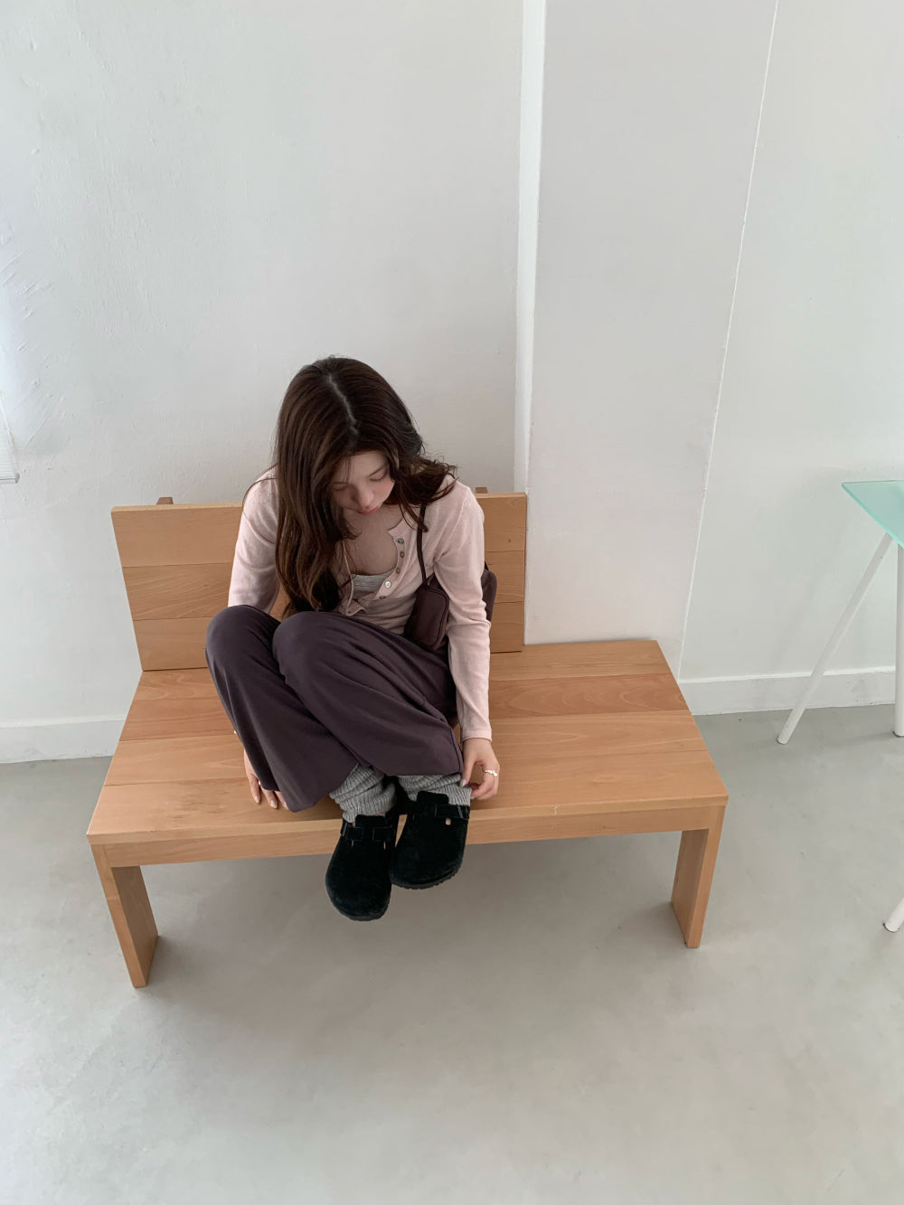 慵懶垂墜澤西束口哈倫褲