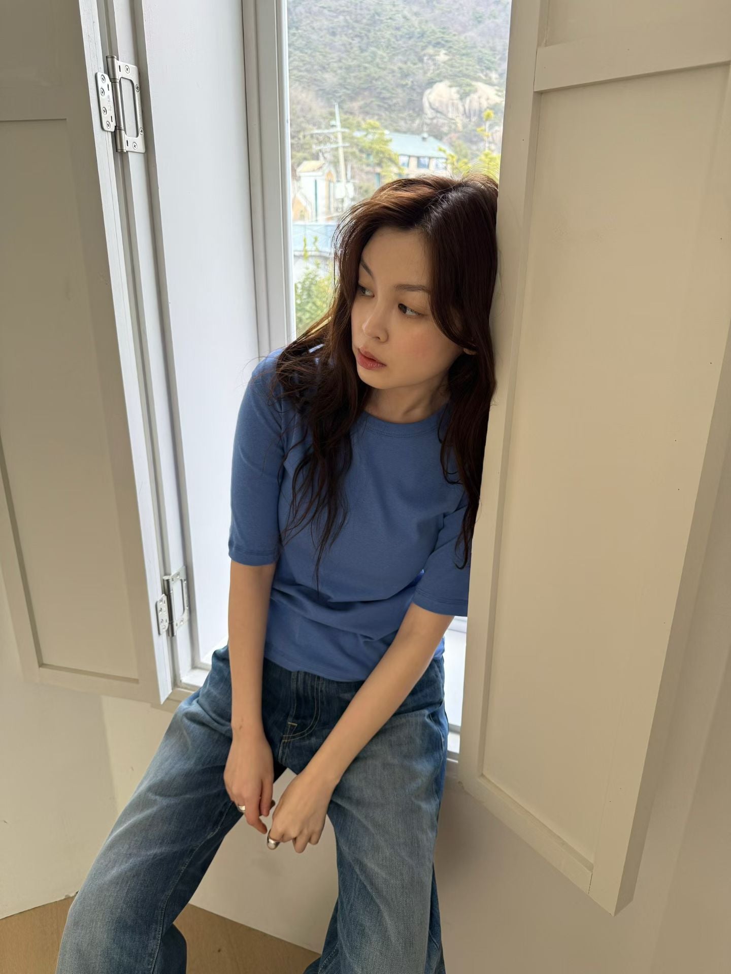 柔膚半袖上衣 Half Sleeve Top