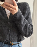 含羊毛超柔軟針織長袖外套