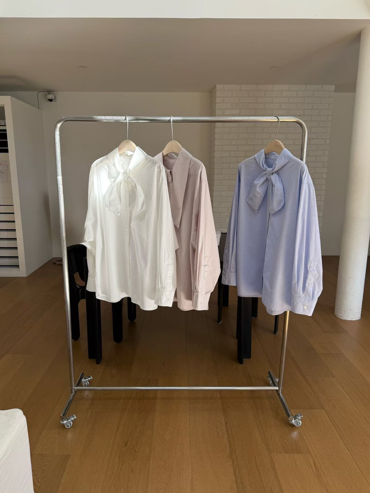 蝴蝶結綁帶襯衫 Ribbon Tie Shirt