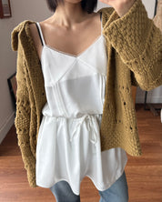 City Date...Warmth woven into ease, a gentle balance between calm and clarity.