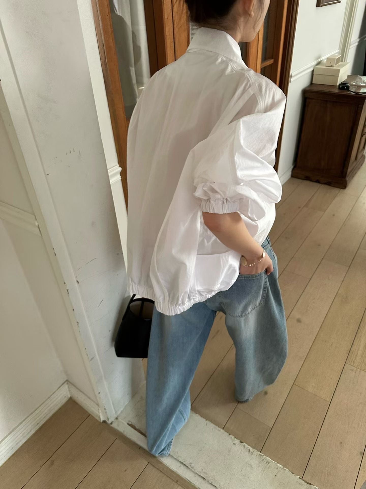 輕薄尼龍拉鍊外套 Light Nylon Zip Jacket