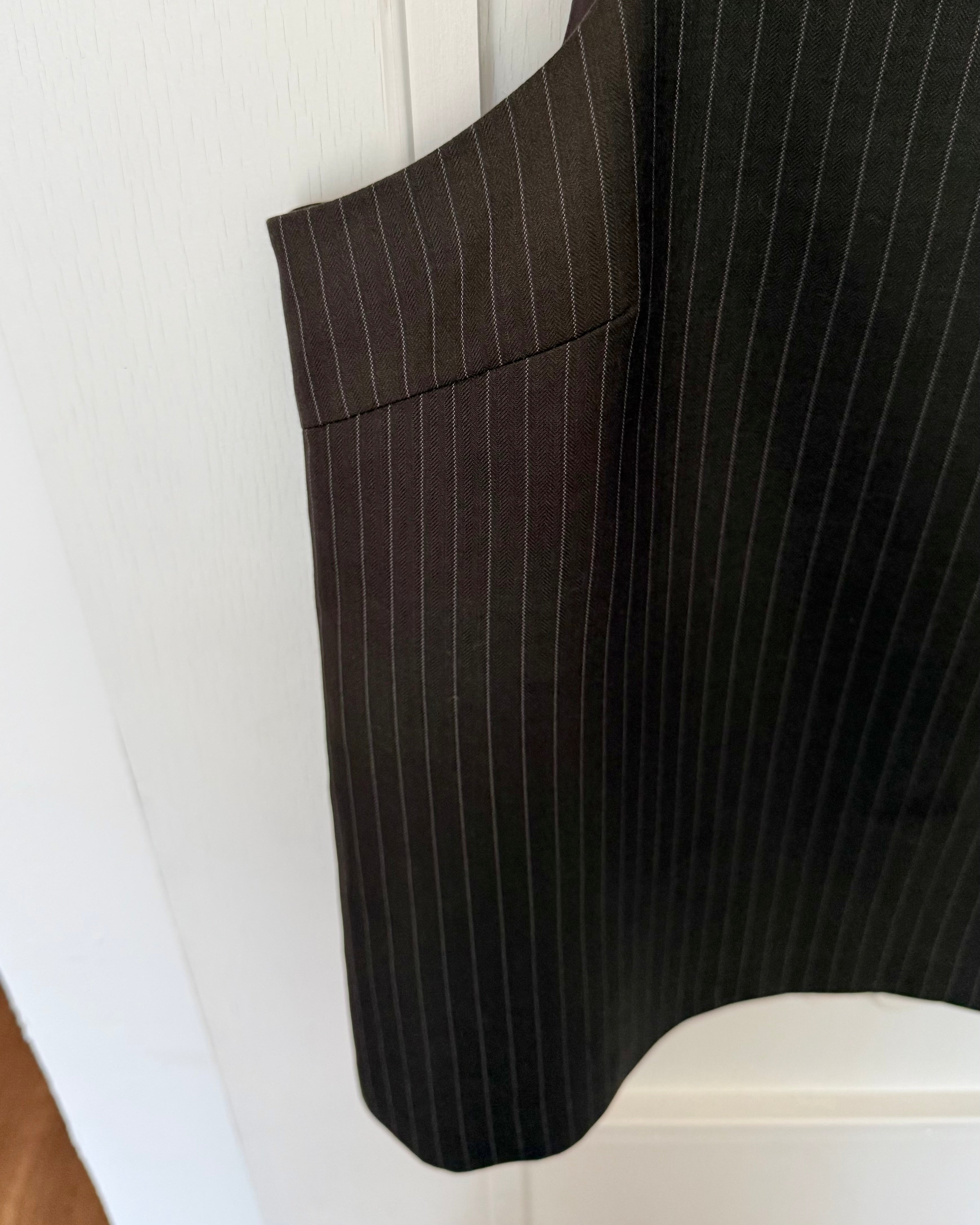 細條紋無袖上衣 Pinstripe Sleeveless Top