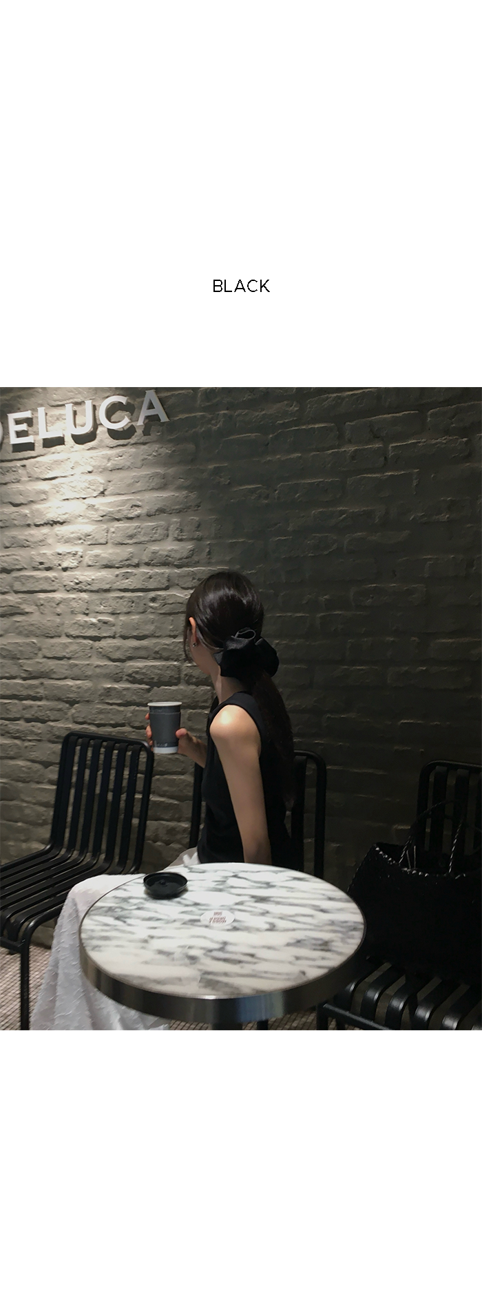 法式絲光抓皺豐盈髮圈-2