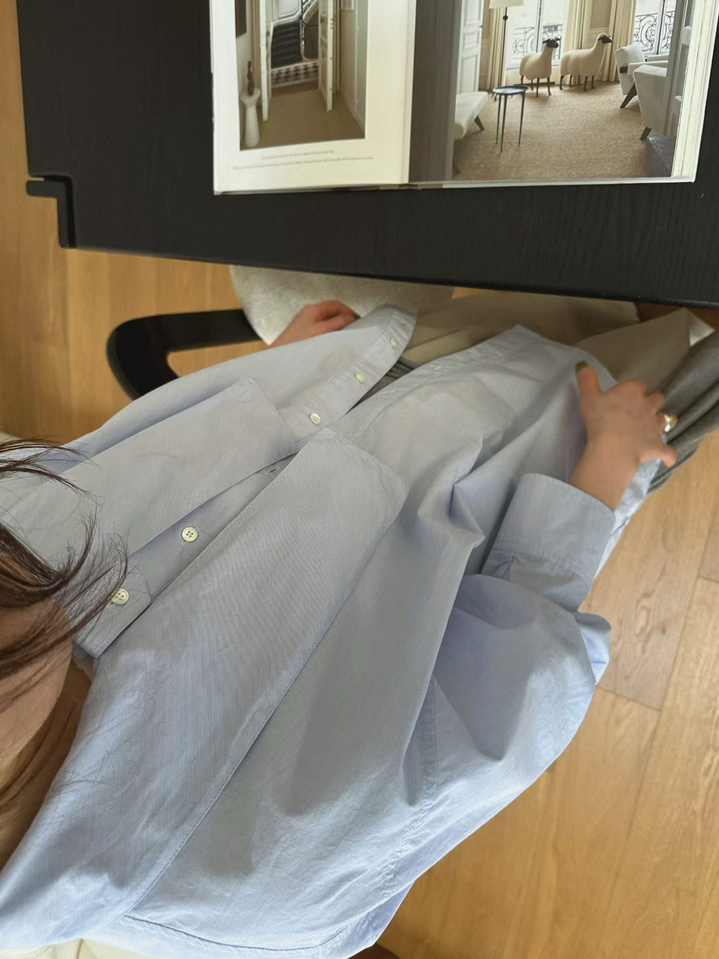 蝴蝶結綁帶襯衫 Ribbon Tie Shirt