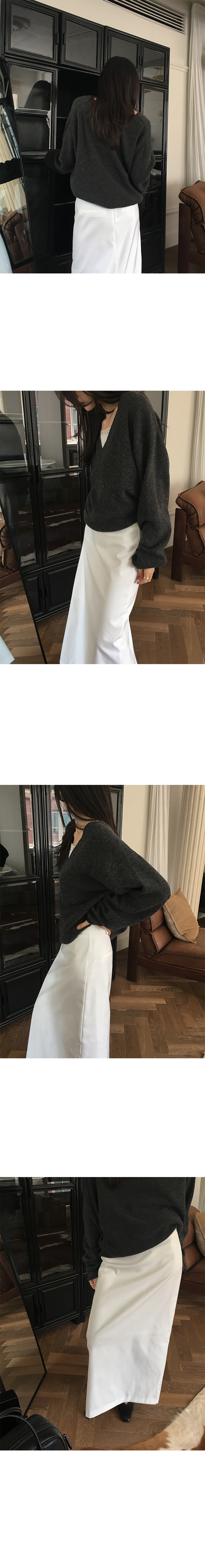 細緻蕾絲坑條修身背心-5