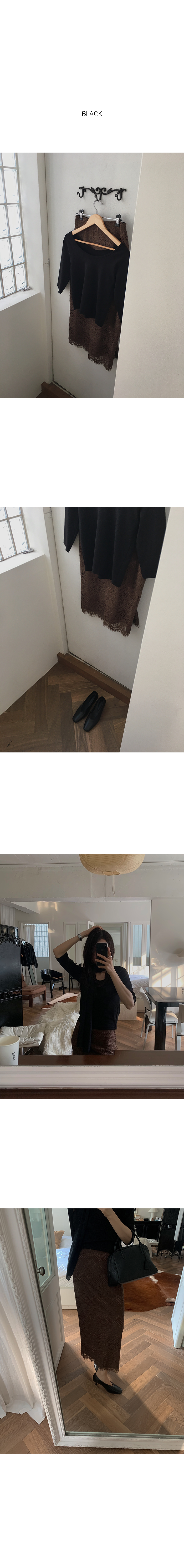 簡約知性兩穿七分袖上衣-2